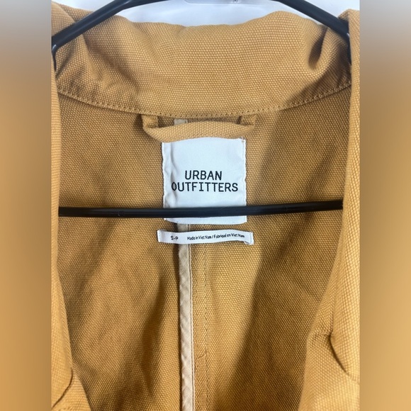 NWOT Urban Outfitters Women’s Cargo Fisherman Utility Oversized Coat M L Tan - Picture 8 of 8